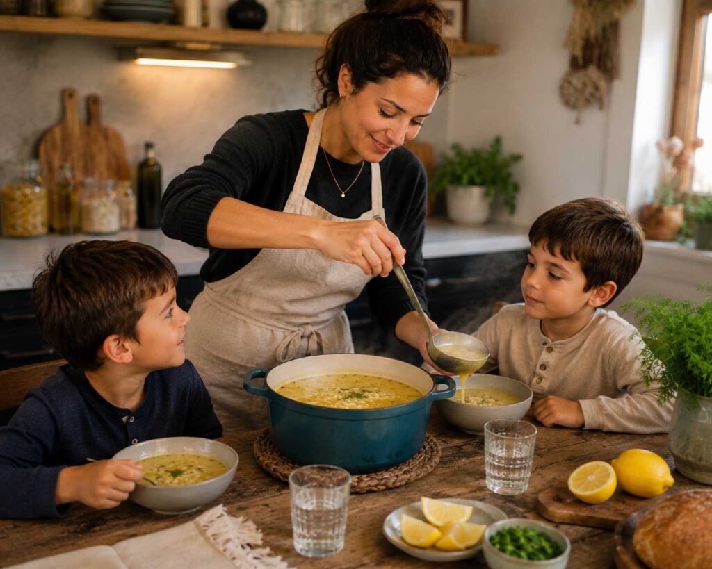 Greek Lemon Chicken Soup pairing