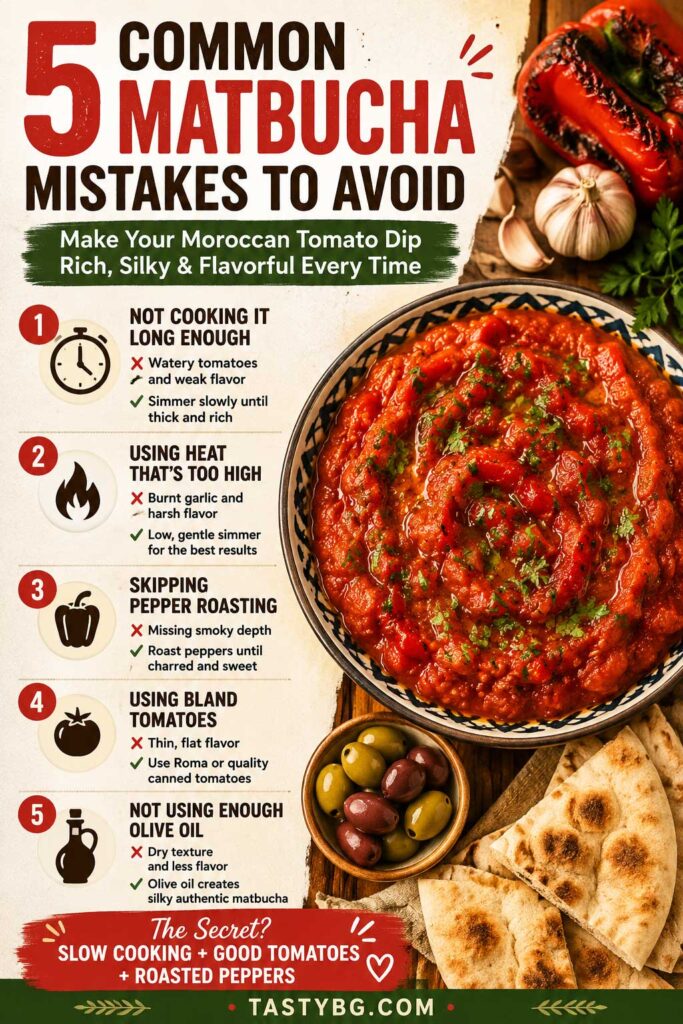 Common Matbucha Mistakes to Avoid