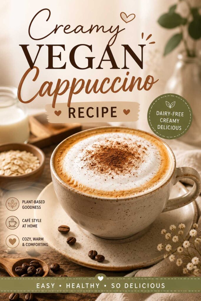 Creamy Vegan Cappuccino Recipe
