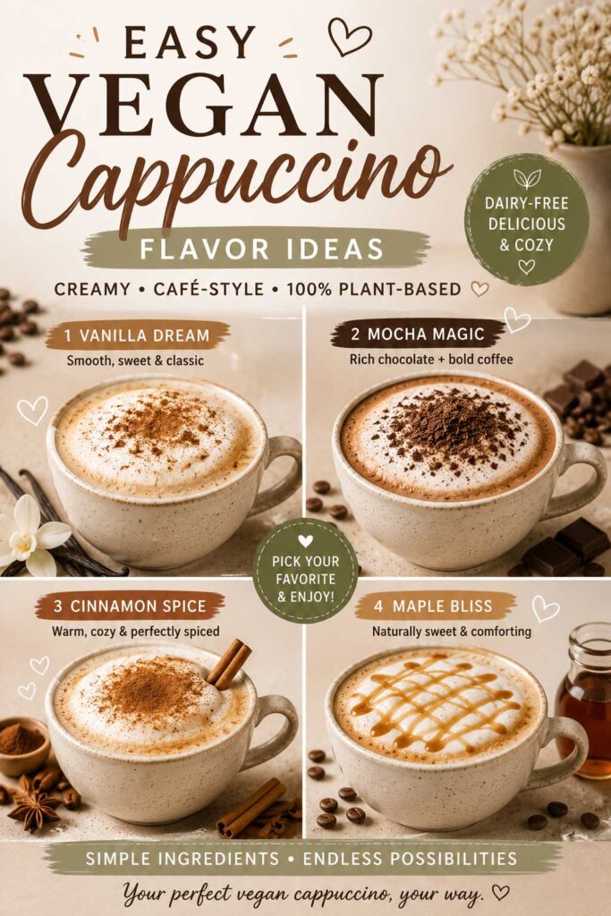 Easy Vegan Cappuccino Flavor Ideas recipes