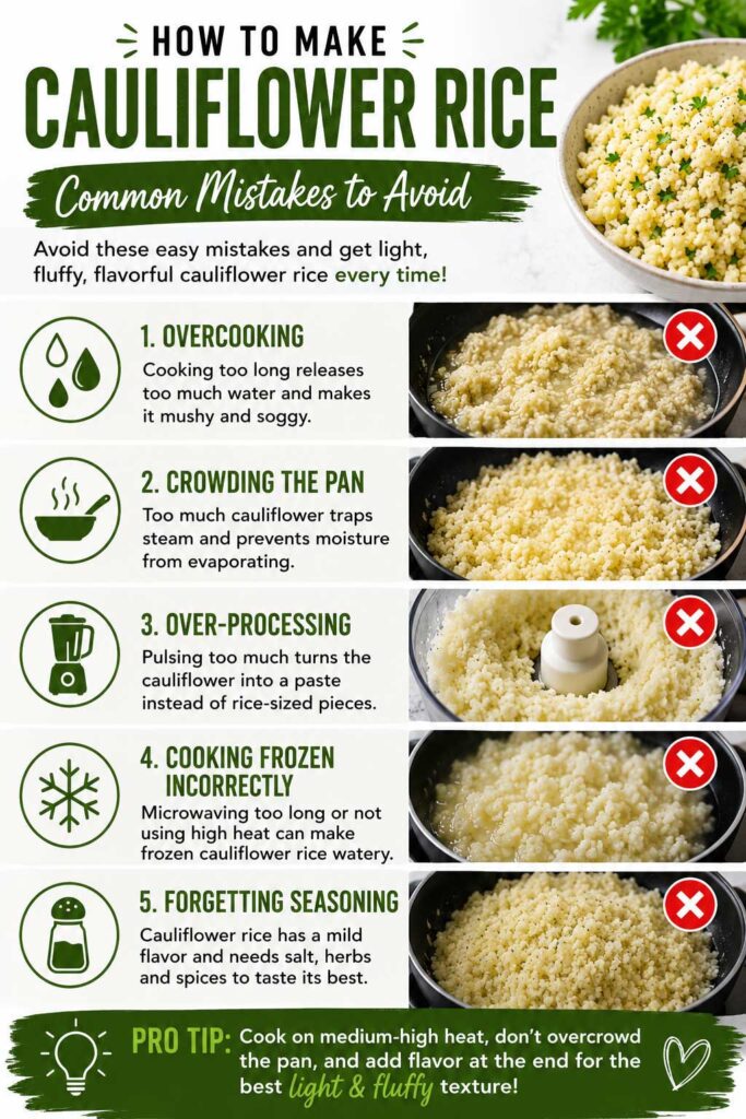 How to make cauliflower rice chef tips