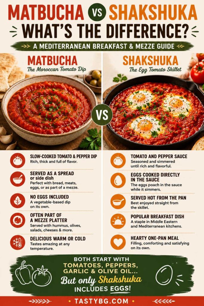 Matbucha vs Shakshuka