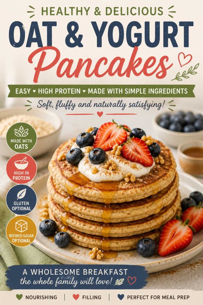 easy oat pancakes recipe