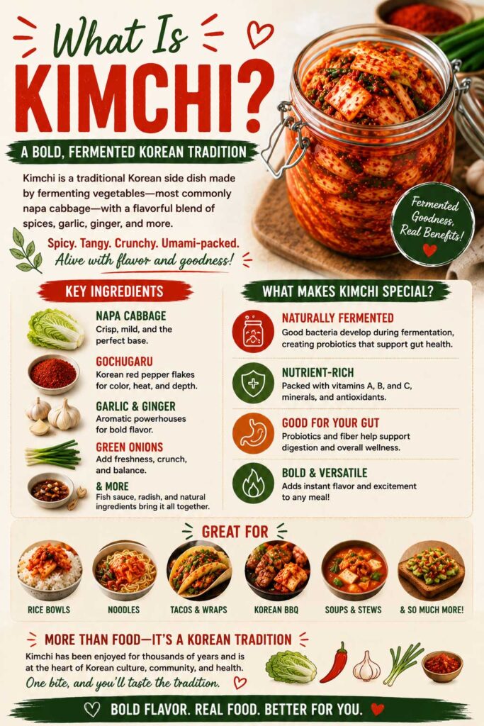 What Is Kimchi easy Korean recipe