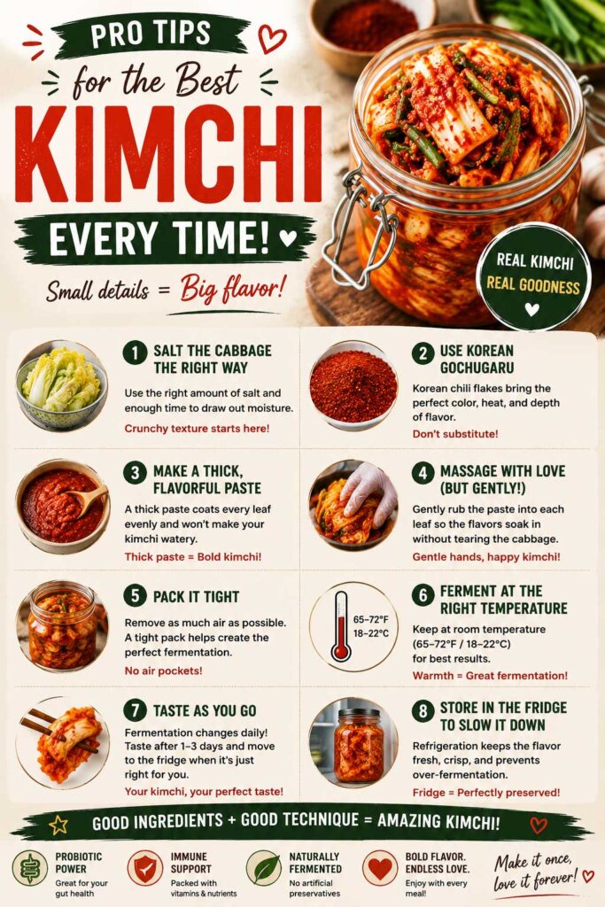 homemade kimchi recipe pro tips