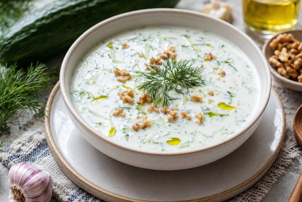 Authentic Bulgarian Tarator recipe