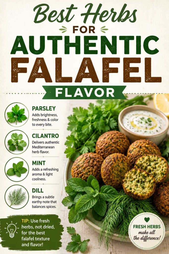 Best Herbs for Traditional Falafel