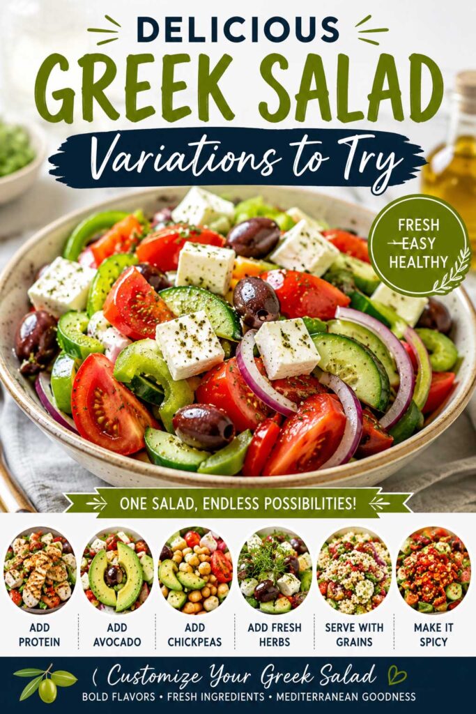 Delicious Greek salad variations to try