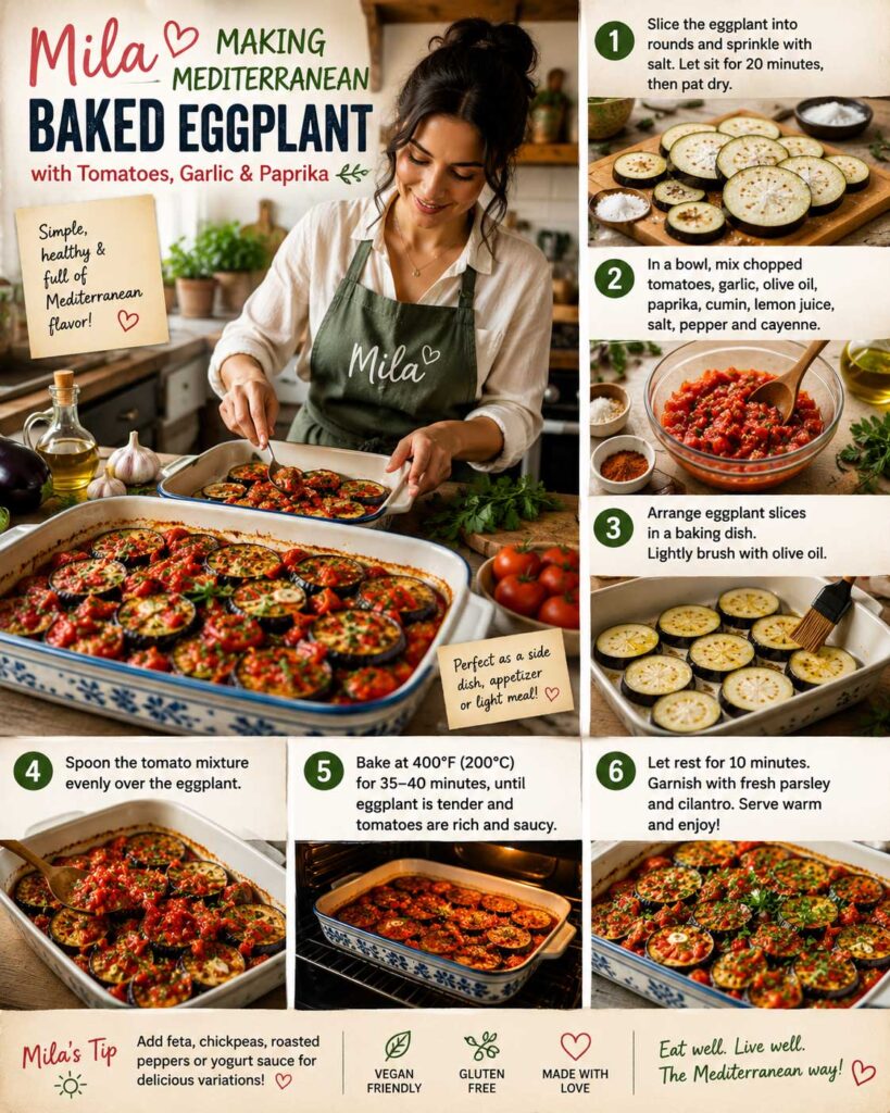 How to Make Greek baked eggplant recipe