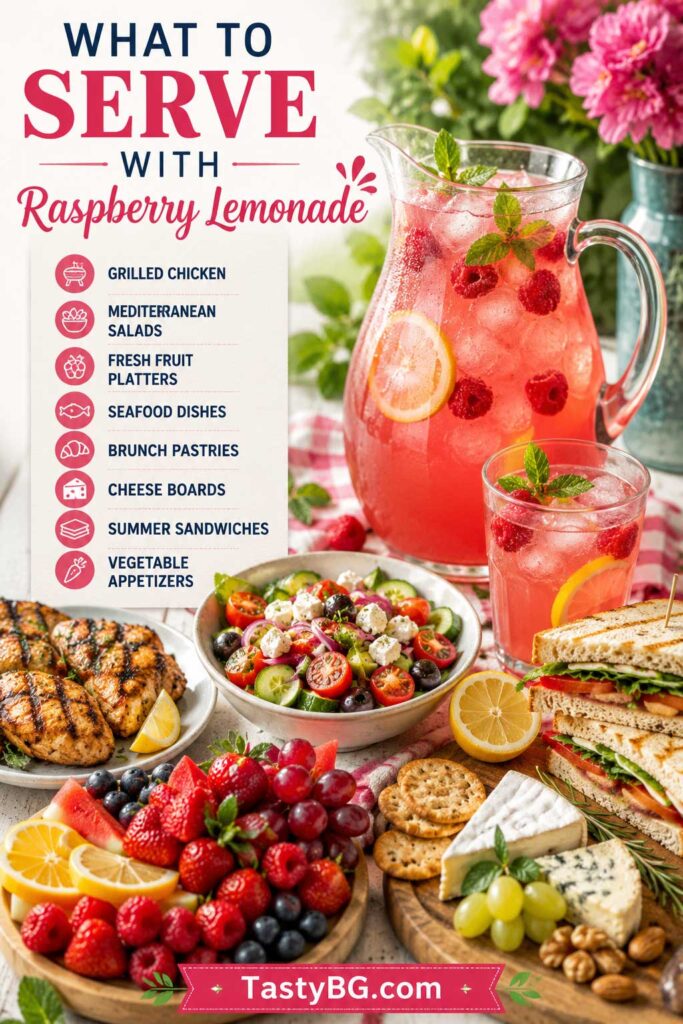 What to serve with raspberry lemonade recipe