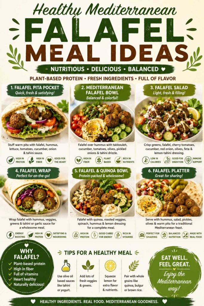 easy falafel recipe meal ideas
