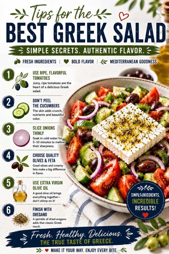 healthy Greek salad recipe