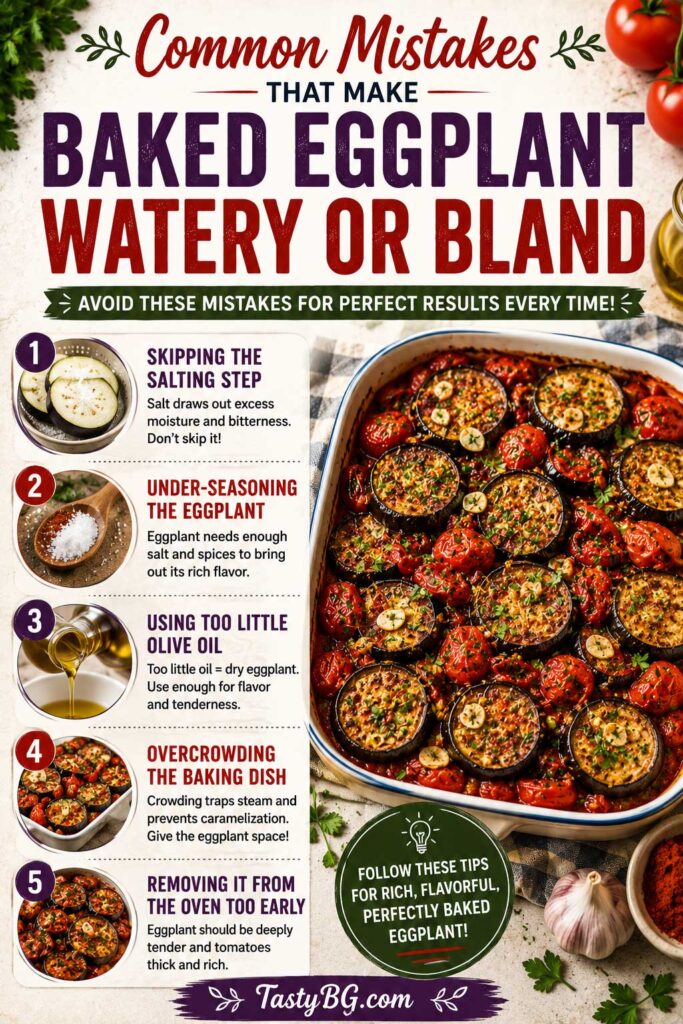 roasted eggplant with tomatoes Common Mistakes