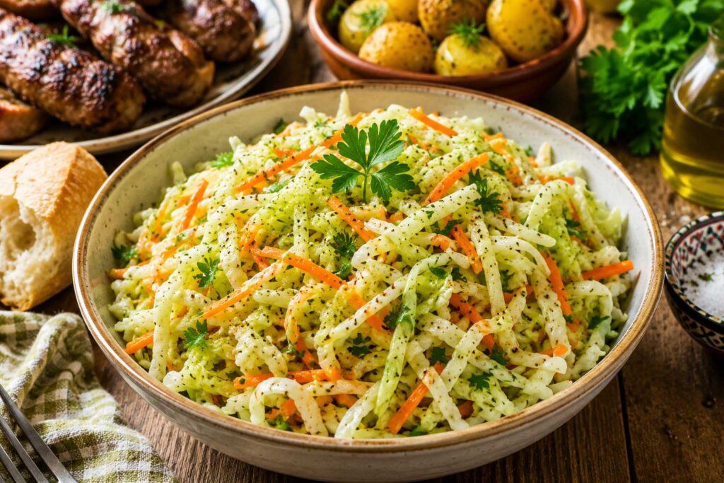 Balkan Cabbage Salad recipe