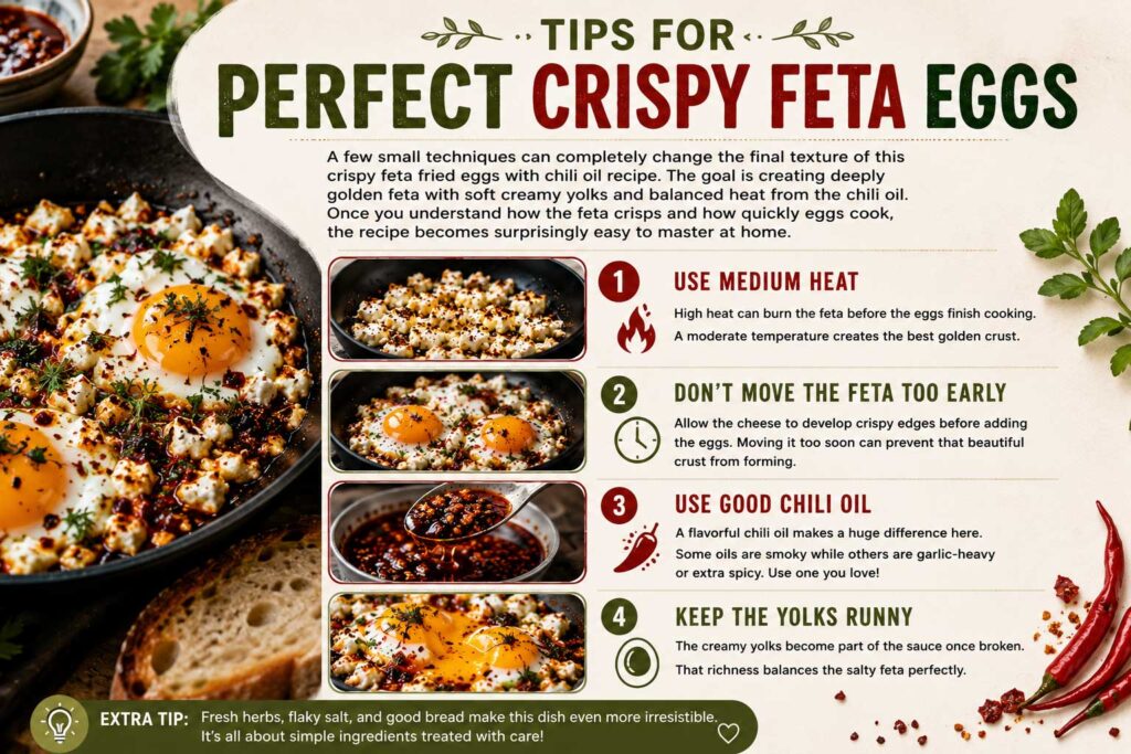Tips For Perfect Crispy Feta Eggs