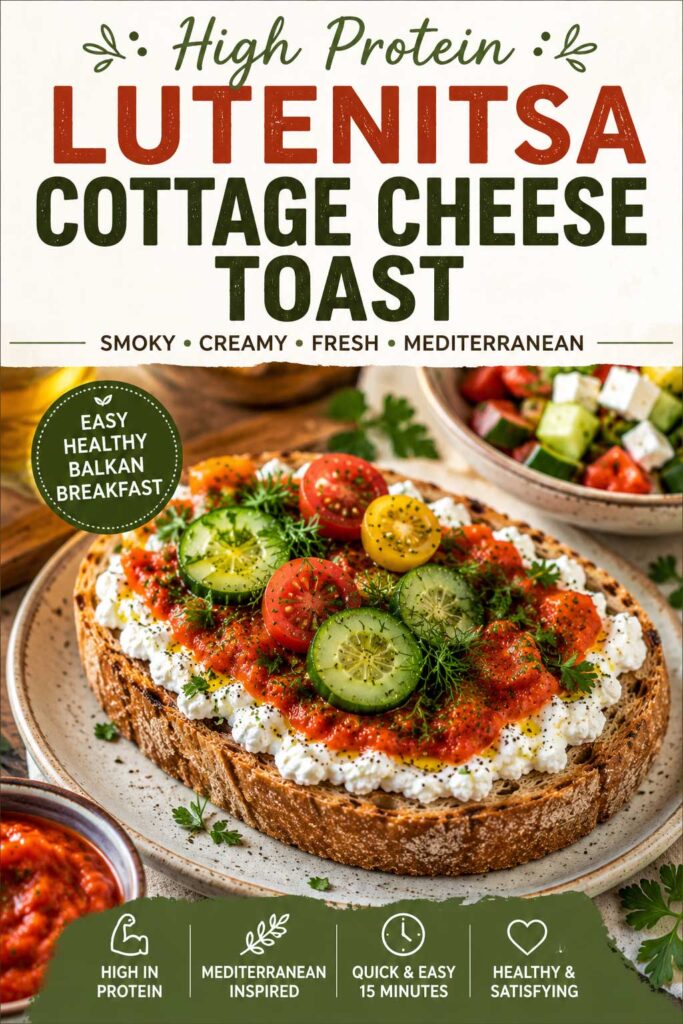 Love the Lutenitsa Cottage Cheese Toast