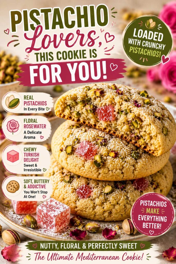 luxury pistachio cookies recipe