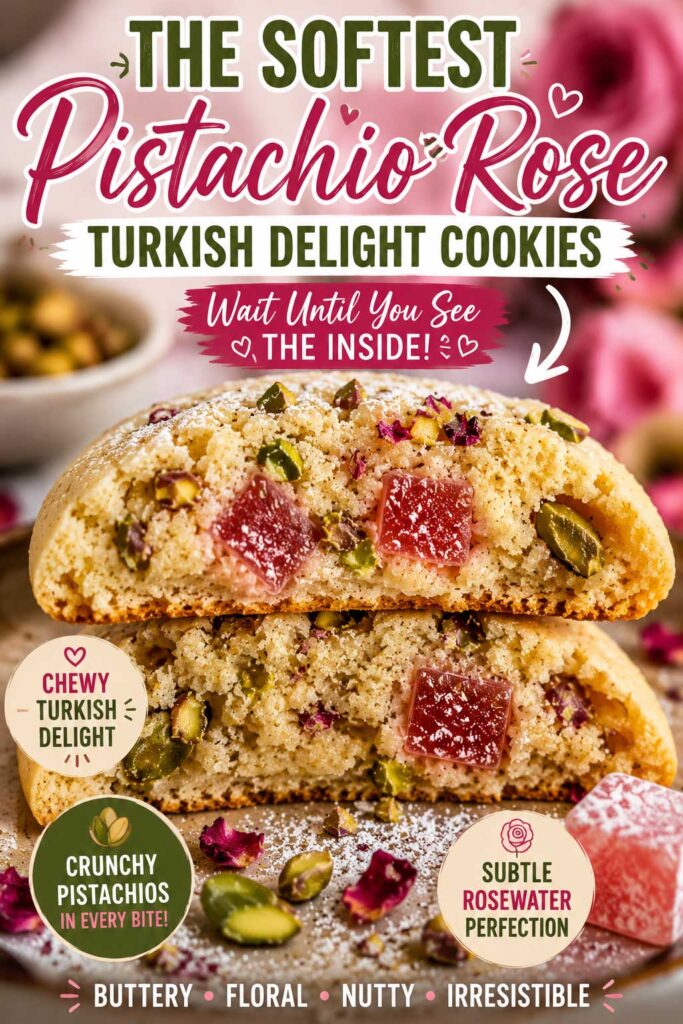 rose Turkish delight dessert recipe