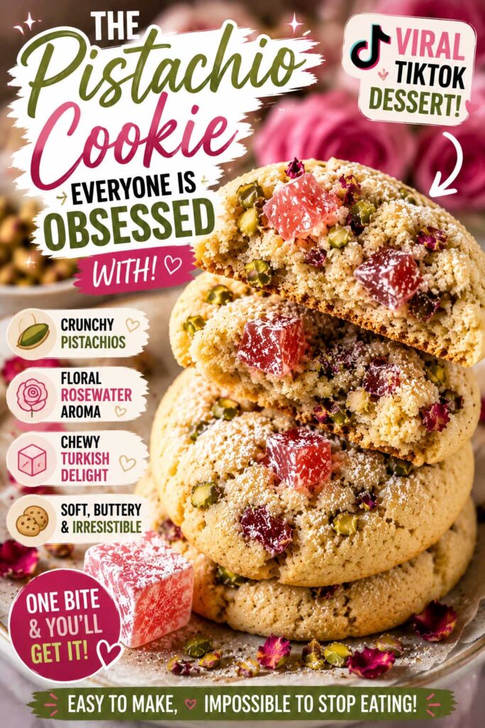 rosewater pistachio cookies everybody loves