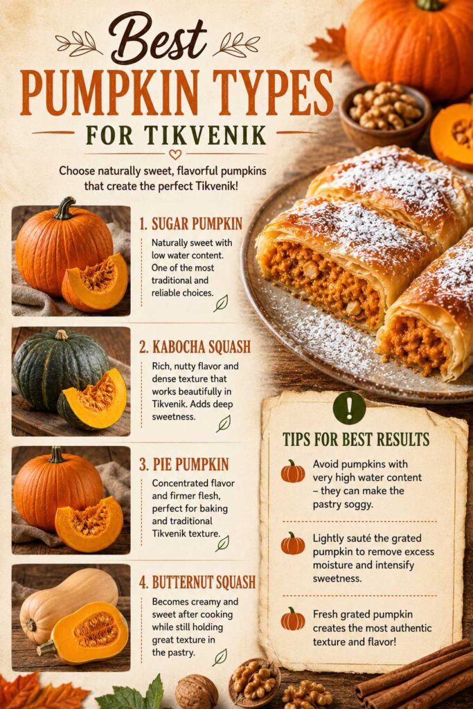 Best Pumpkin Types for Tikvenik