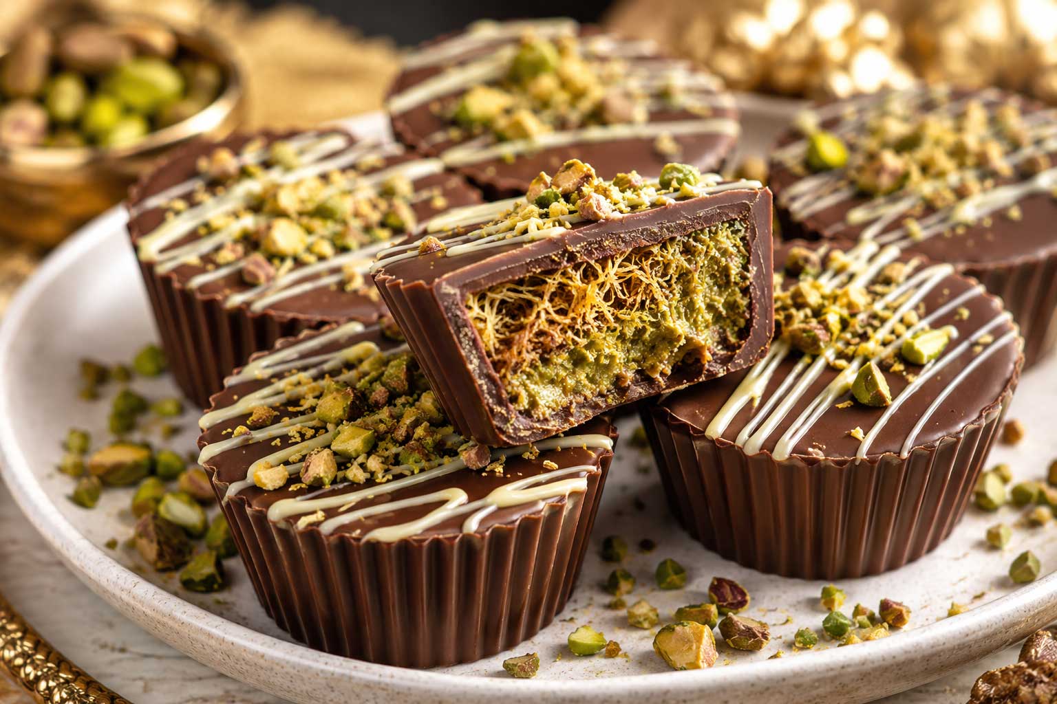 Dubai Chocolate Cups Recipe