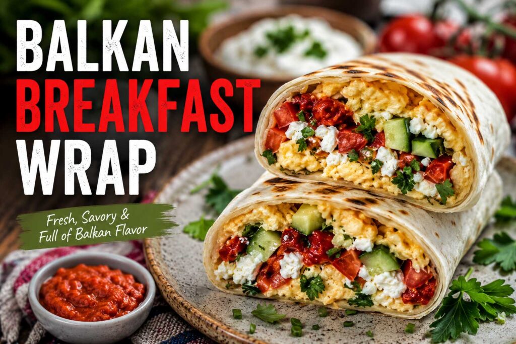 Easy Balkan Breakfast Wrap Recipe
