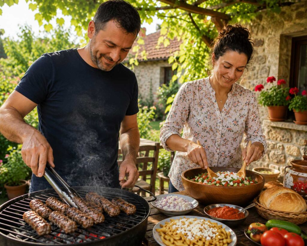 Bulgarian grilled sausage recipe