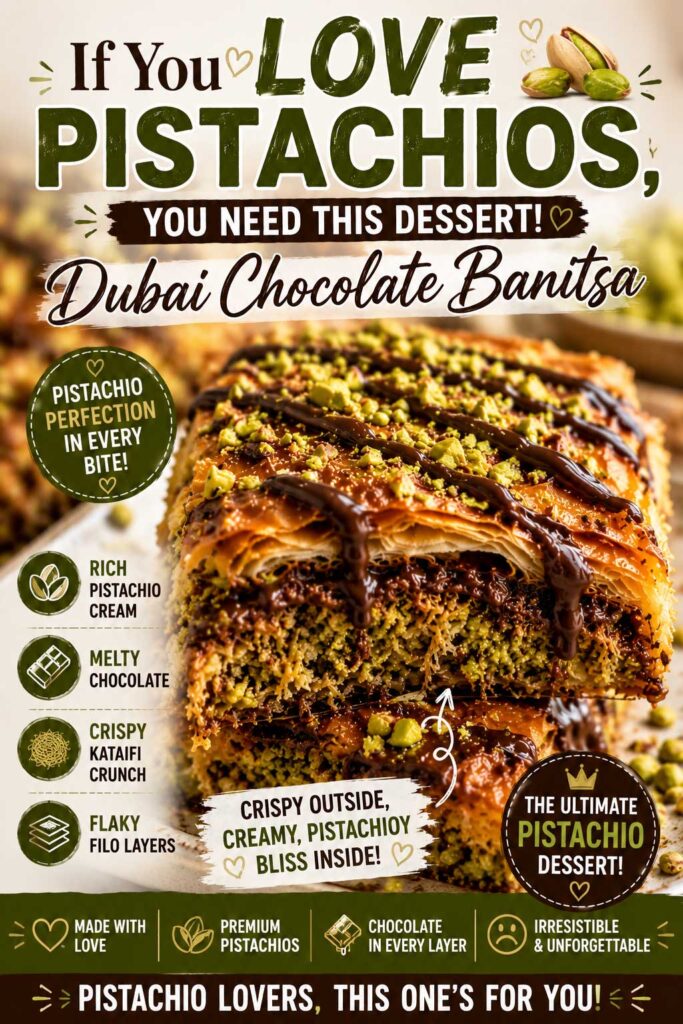Dubai Chocolate Dessert with Balkan twist