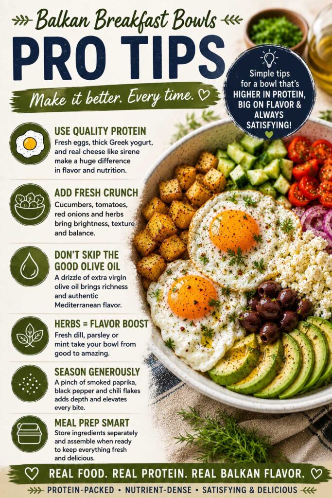 Balkan breakfast bowl recipe pro tips
