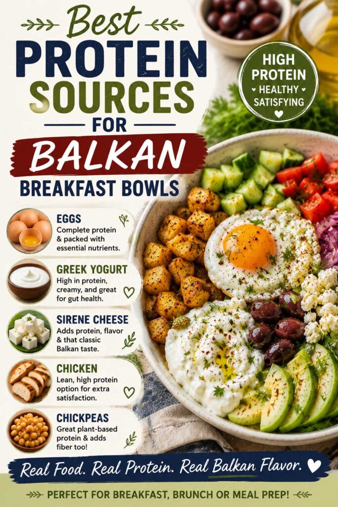 Best Protein Sources for Balkan Breakfast Bowls