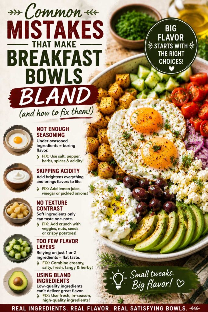 Common breakfast bowl mistakes and fixes