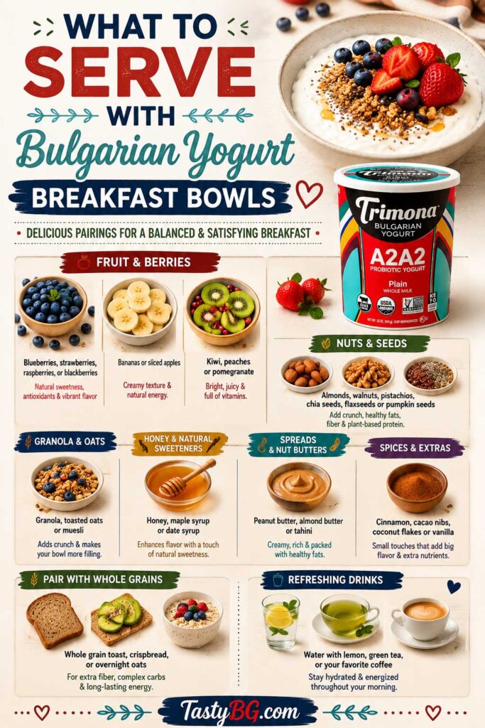 What To Serve With Bulgarian Yogurt Breakfast Bowls