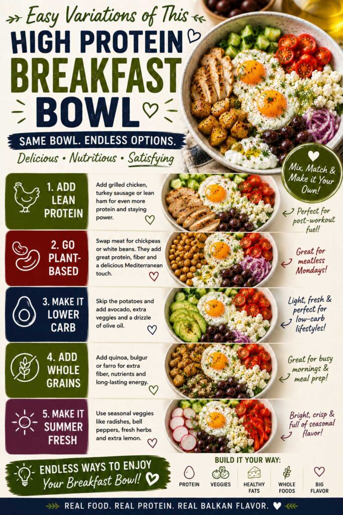 high protein Mediterranean breakfast recipes