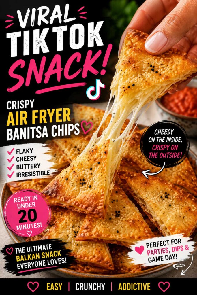 What To Serve With Crispy Air Fryer Banitsa Chips