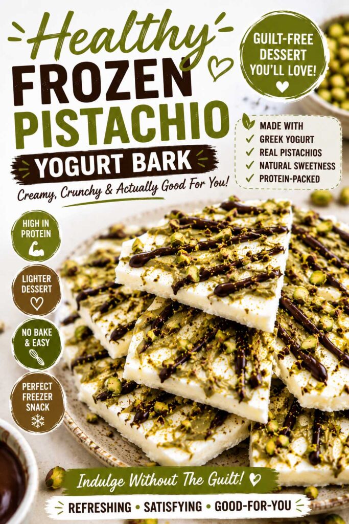 frozen yogurt bark with chocolate healthy recipe