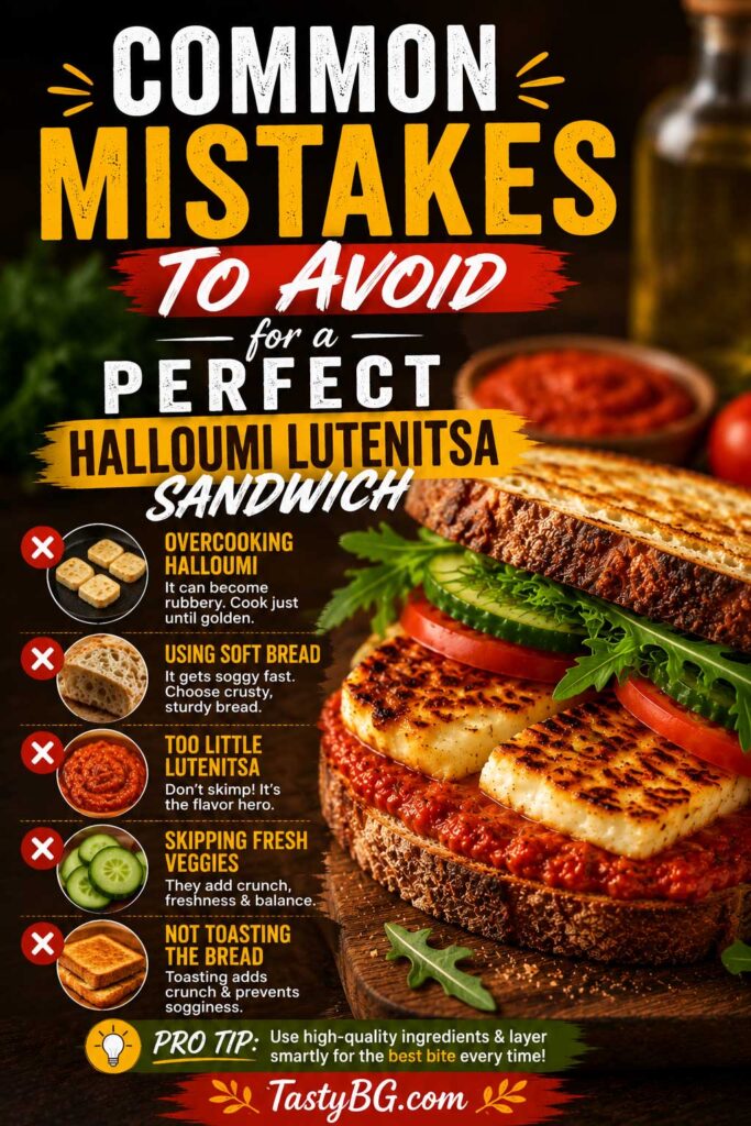 halloumi sandwich recipe Common Mistakes To Avoid