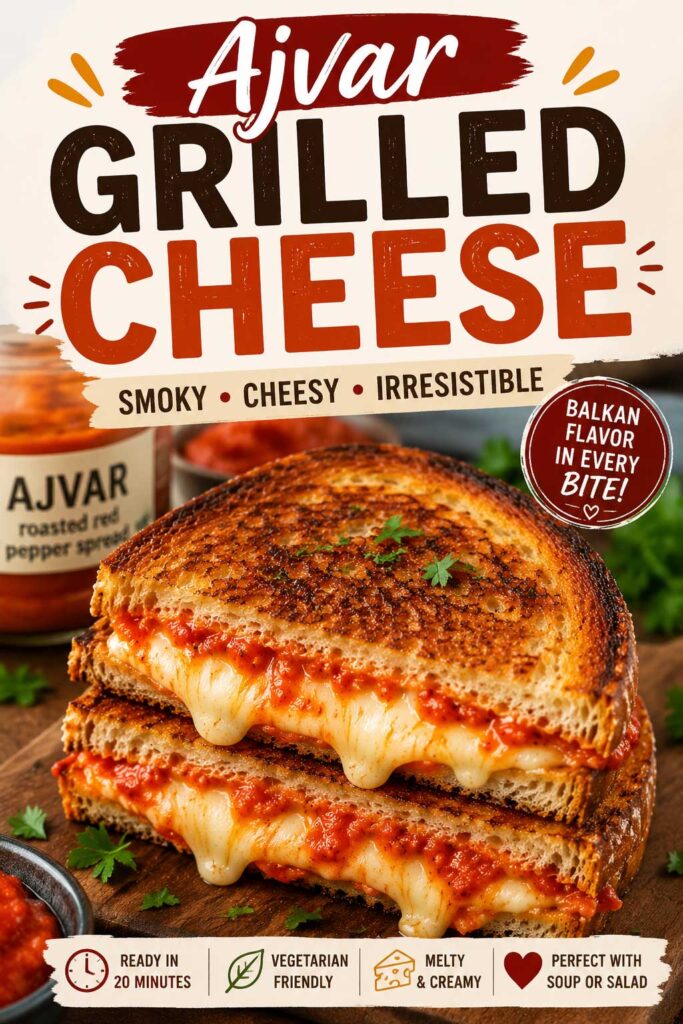 Ajvar Grilled Cheese Recipe you will love