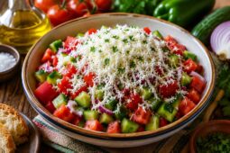 Bulgarian Shopska Salad Recipe