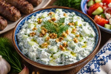 Bulgarian Snezhanka Salad recipe