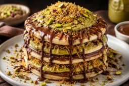 Dubai Chocolate Pancakes Recipe