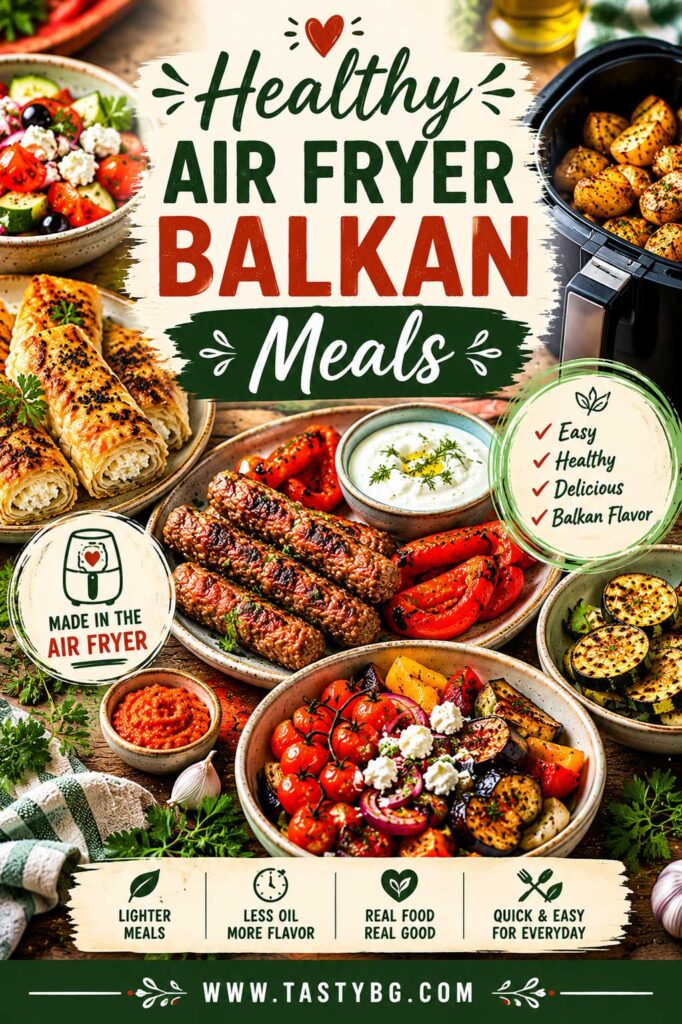 Healthy Air Fryer Balkan Meals