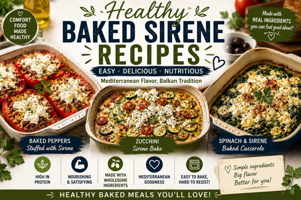 Healthy baked Mediterranean delights recipes