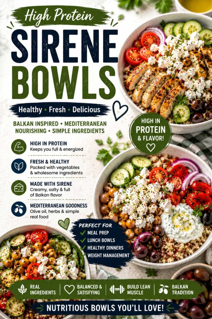 High-protein Mediterranean bowls recipes