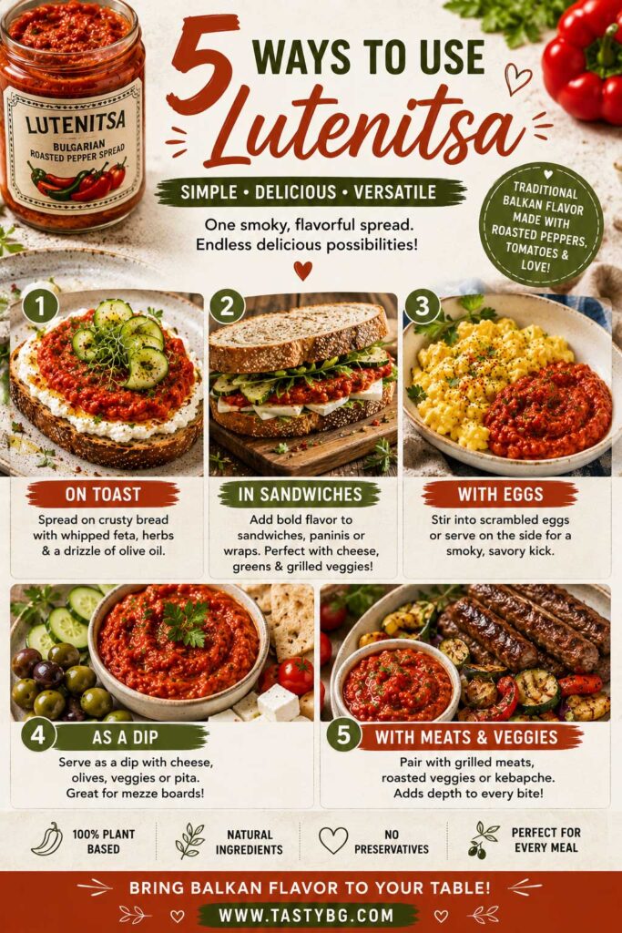 How to use lutenitsa spread