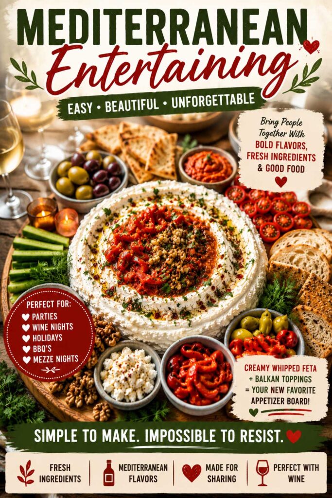 How to build Mediterranean appetizer platter