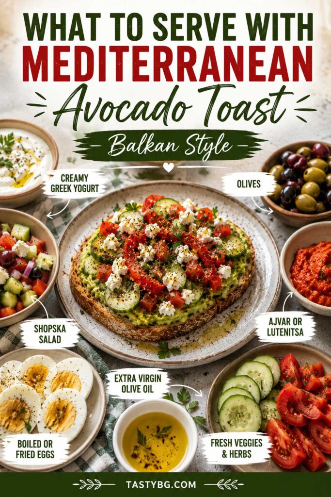 What to Serve With Mediterranean Avocado Toast