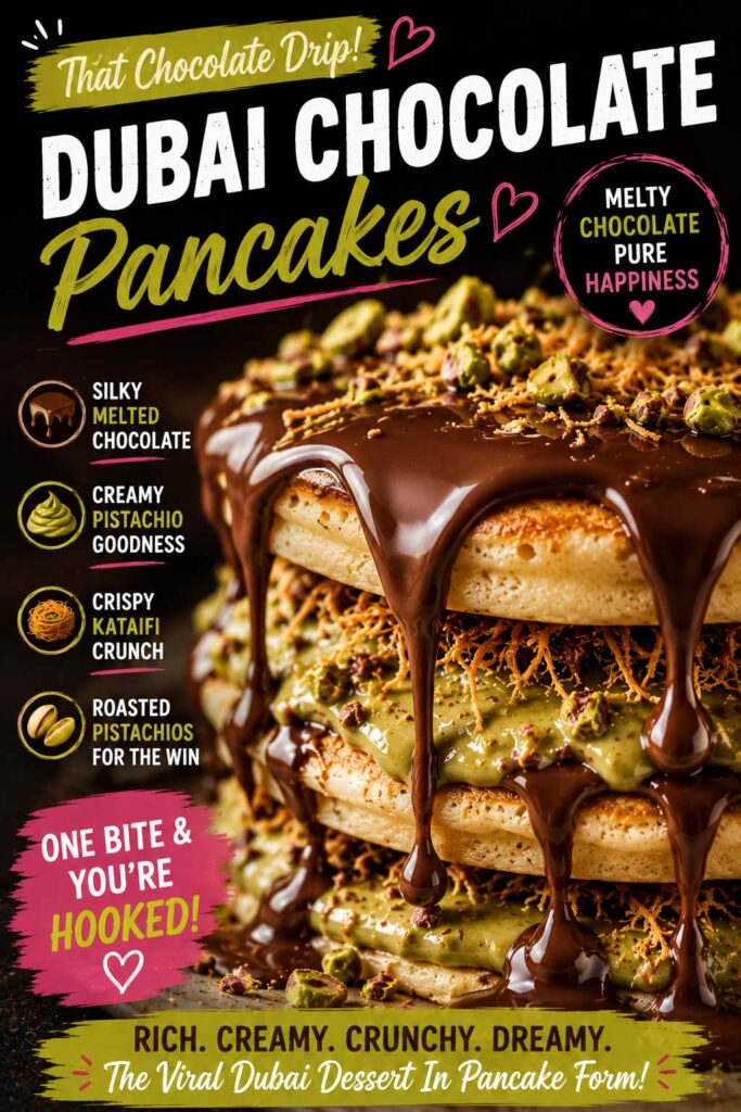 chocolate pistachio pancake recipe tips