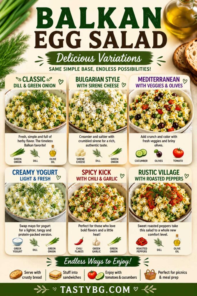 healthy egg salad recipe variations