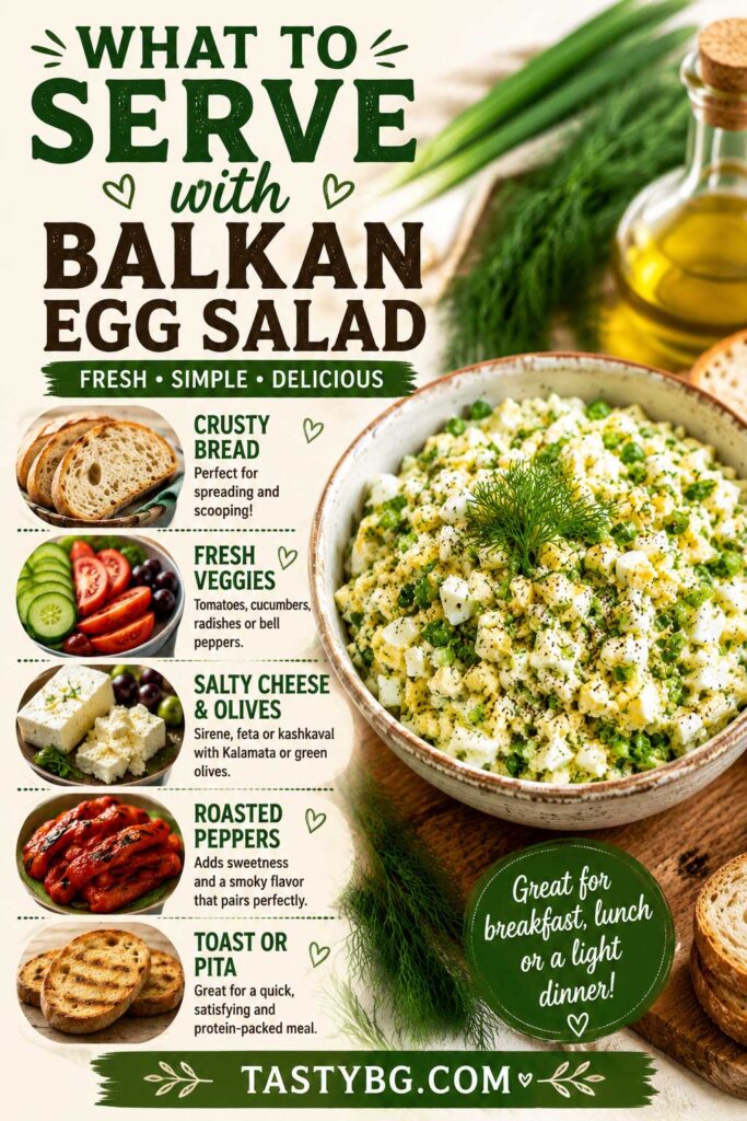 what to serve with egg salad with green onion recipe