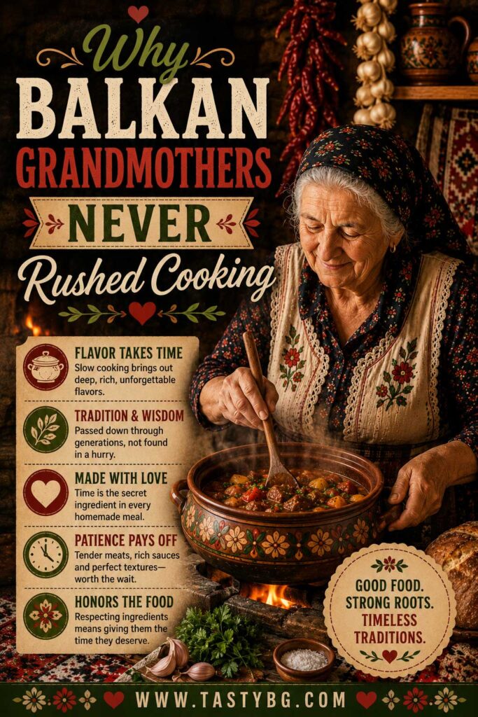 Balkan grandmother recipes